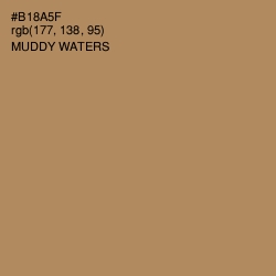 #B18A5F - Muddy Waters Color Image
